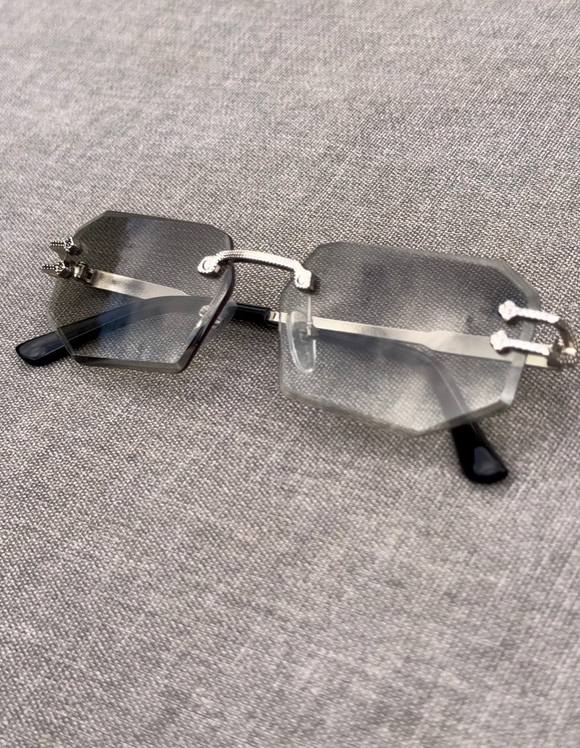 Víbora de Cristal-Tres piezas-reflejo verde