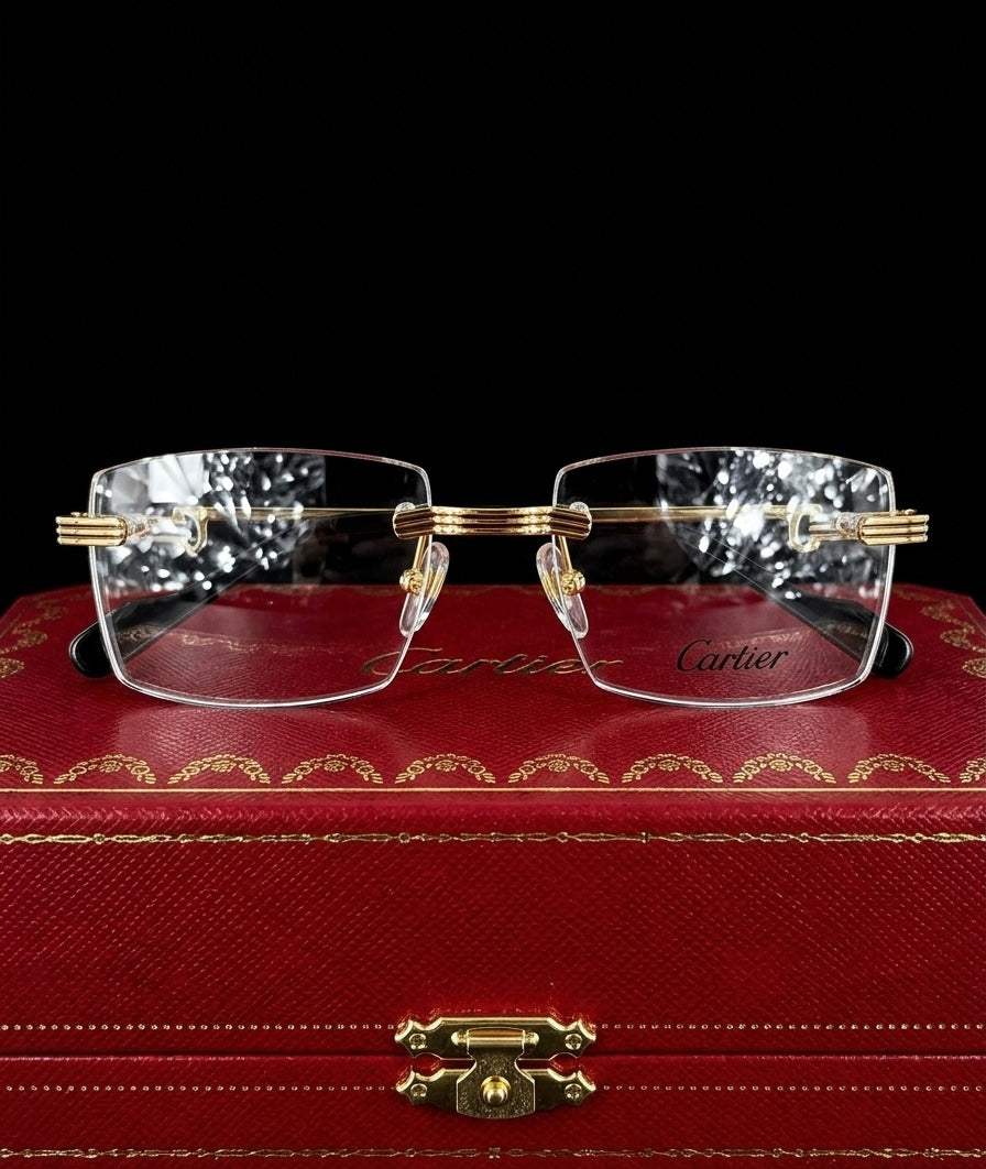 A Tres piezas goldenn try