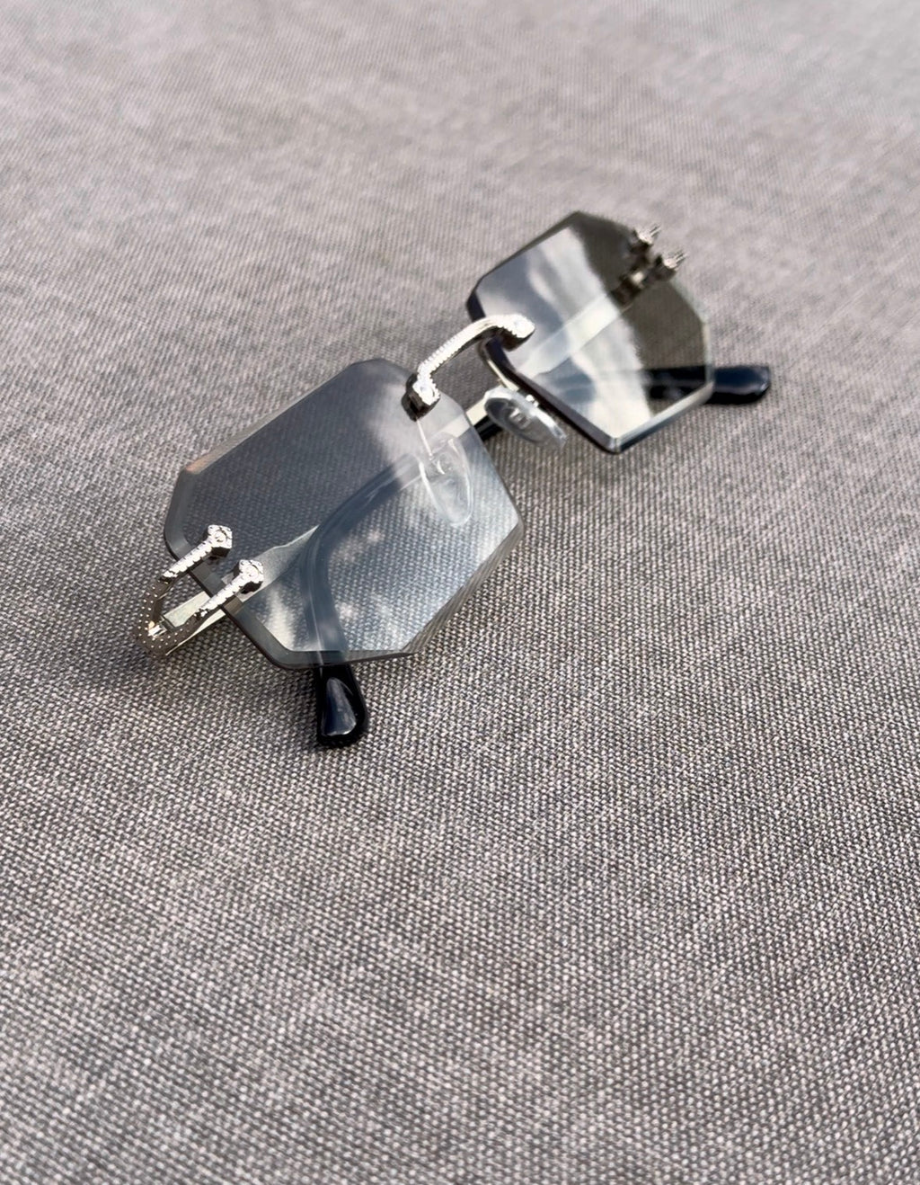 Víbora de Cristal-Tres piezas-reflejo verde