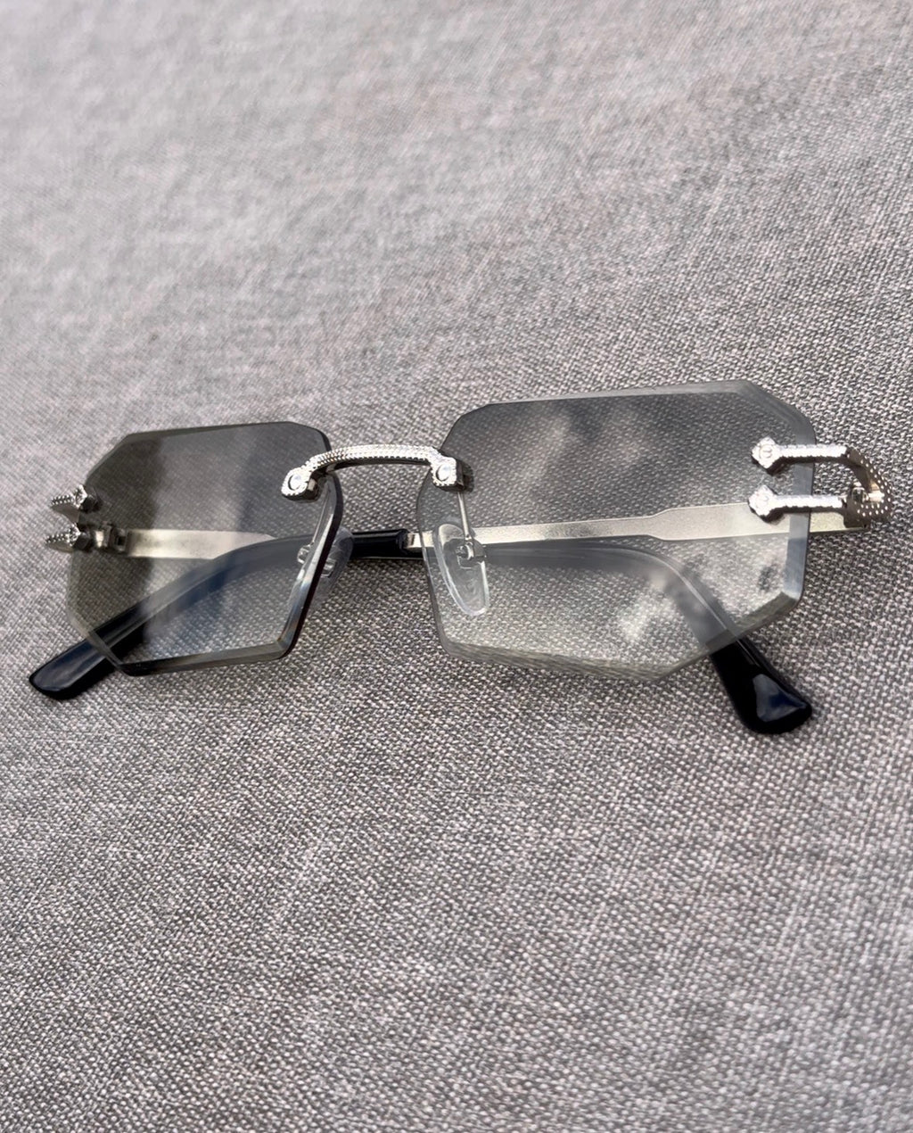 Víbora de Cristal-Tres piezas-reflejo verde