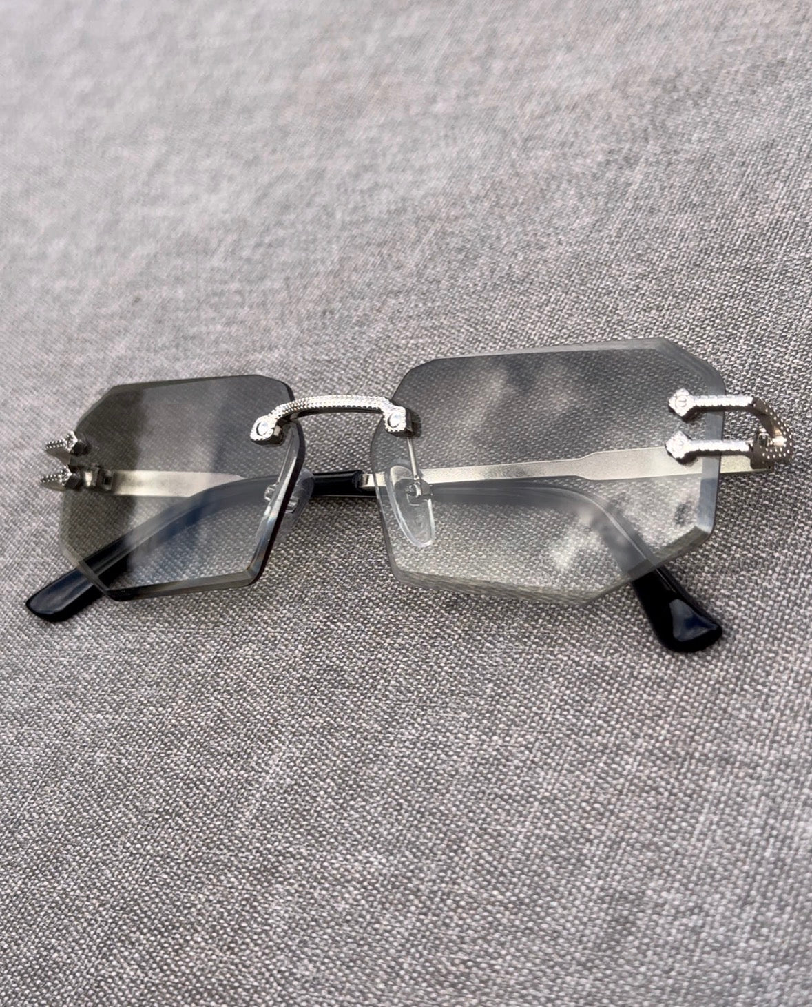 Víbora de Cristal-Tres piezas-reflejo verde