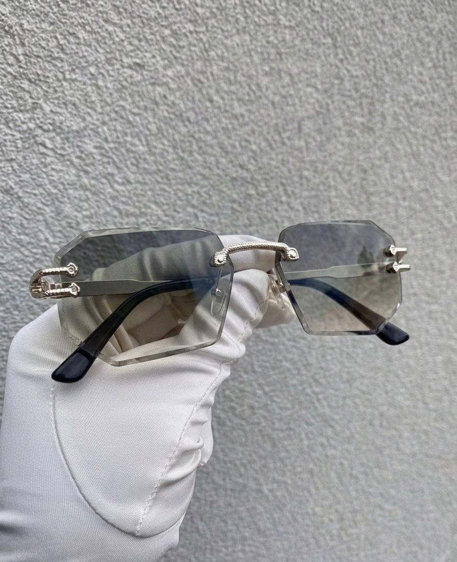 Víbora de Cristal-Tres piezas-reflejo verde