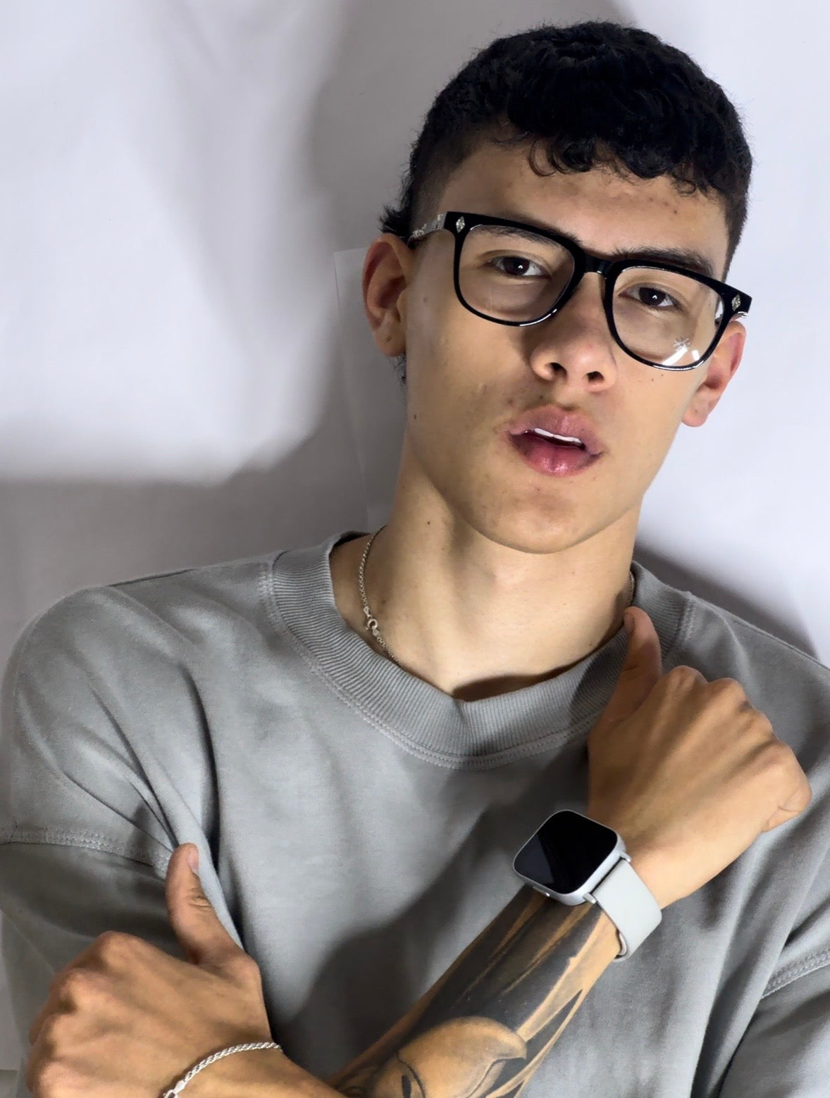 B Gafas – Edición Black Silver