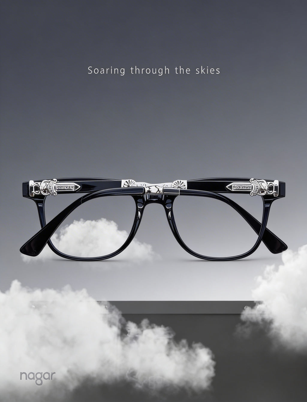 B Gafas – Edición Black Silver